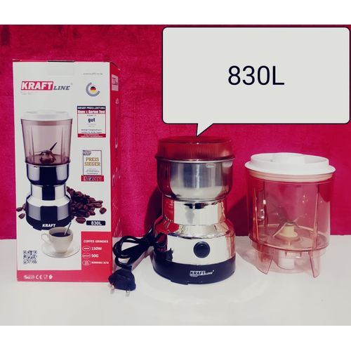Kraft line MOULIN à épices ,café et BLENDER  mixeur électrique 2 en 1
 Fiche Technique et Prix au Maroc