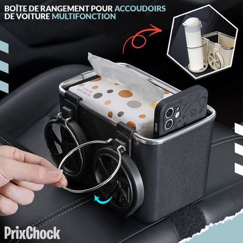 La boîte de rangement pour voiture originale et la plus vendue
 Fiche Technique et Prix au Maroc