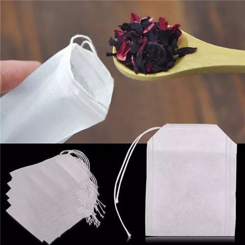 Lot de 100 sachets filtres vierges pour infusion, tisane, thé...
 Fiche Technique et Prix au Maroc