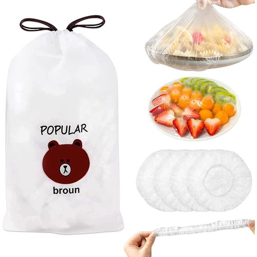 Lot de 100 sacs de conservation des aliment réutilisables élastiques a fermeture extensible
 Fiche Technique et Prix au Maroc