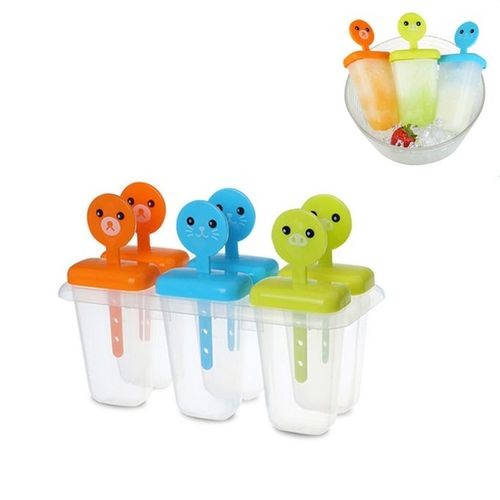 Moule à crème glacée Popsicle Cartoon d'été Machine à glaçons bricolage
 Fiche Technique et Prix au Maroc