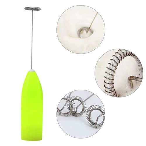 Mousseur à lait électrique  main lait mélangeur de cuisine pour Cappuccino café oeuf batteur boissons -
 Fiche Technique et Prix au Maroc