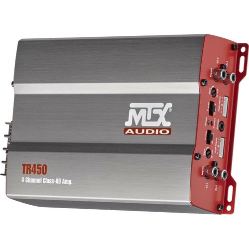 Mtx TR450 amplificateur 4 canaux 50 WRms par canal
 Fiche Technique et Prix au Maroc