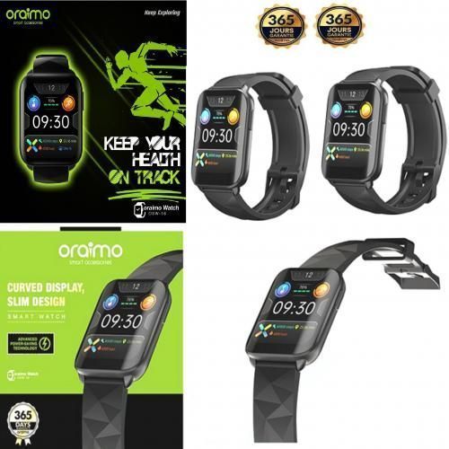 Oraimo OSW-16 MONTRE INTELLIGENTE IP68 WATERPROOF ÉCRAN INCURVÉ DESIGN MINCE
 Fiche Technique et Prix au Maroc
