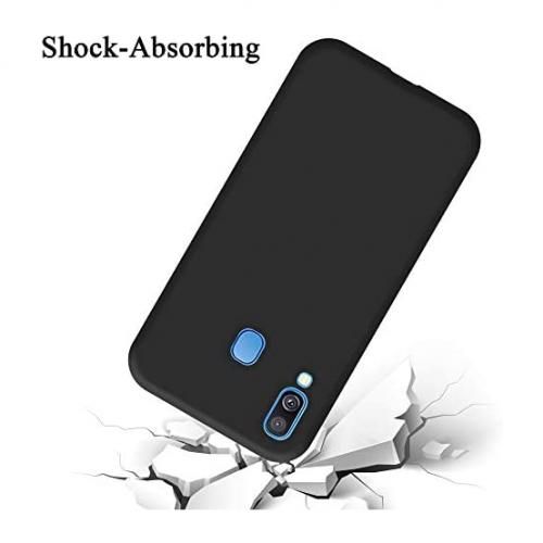 Pouchet Silicone Noire Compatible Samsung A40
 Fiche Technique et Prix au Maroc