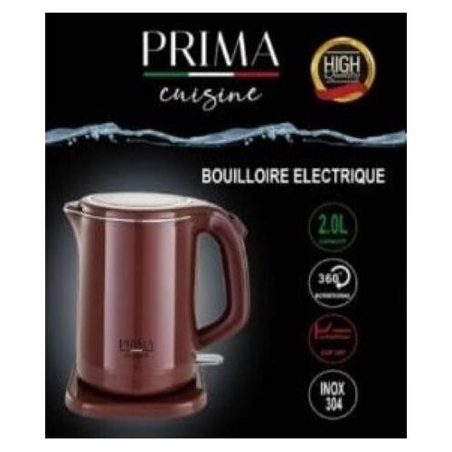 Prima Bouilloire électrique 1.8l
 Fiche Technique et Prix au Maroc