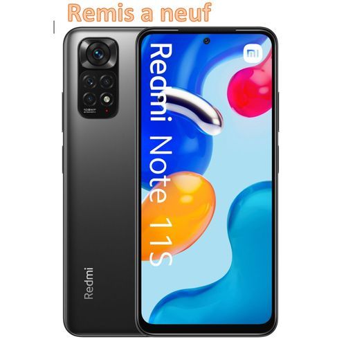 Redmi Note 11S 6Gb RAM + 128Gb ROM - 108MP - chargeur Non inclus - Remis a neuf
 Fiche Technique et Prix au Maroc