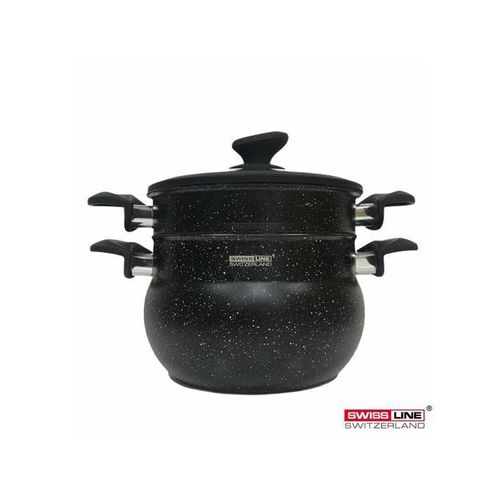 SWISS LINE Couscoussier en granit - 12L -
 Fiche Technique et Prix au Maroc