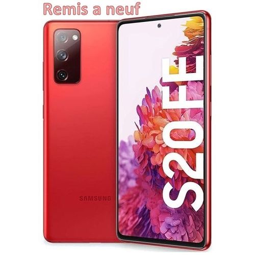 Samsung Galaxy S20 FE 5G- 6Go RAM/ 128Go ROM - Chargeur NN inclus - Remis a neuf
 Fiche Technique et Prix au Maroc