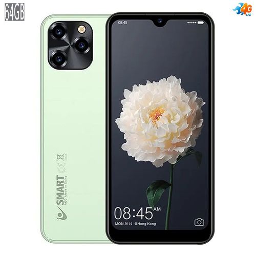 Smart Smartphone 6.1" HD Gsm M20 4G+-Dual SIM-8MP-64GB -2GB RAM-Android11-Mint Green
 Fiche Technique et Prix au Maroc
