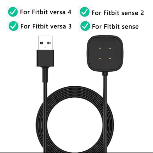 Stations de charge Câble de chargement  pour For Fitbit Versa 3/4 Fitbit Sense/ Sense 2 Smart Watch
 Fiche Technique et Prix au Maroc
