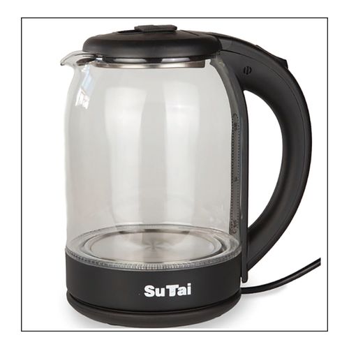 SuTai Bouilloire Électrique en Verre Bouilloire Électrique Éclairée, Capacité 2 Litres
 Fiche Technique et Prix au Maroc