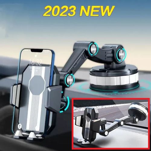 Support de téléphone de voiture à ventouse 360° pour Pare-brise Tableau de bord Support de voiture
 Fiche Technique et Prix au Maroc