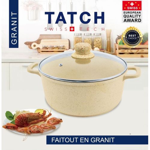 TATCH Faitout En Granit
 Fiche Technique et Prix au Maroc