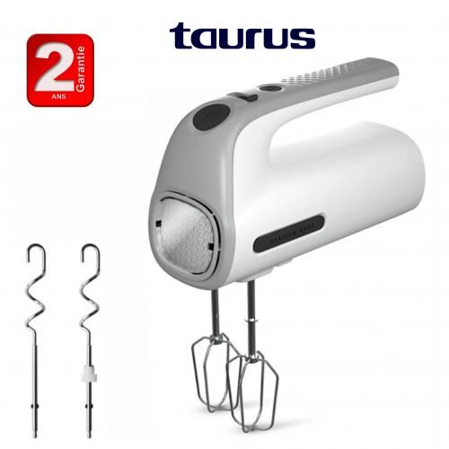 Taurus Batteur Mixeur STATION GREY 5Vitesses 2 accessoires Métalliques-2ans de garantie
 Fiche Technique et Prix au Maroc