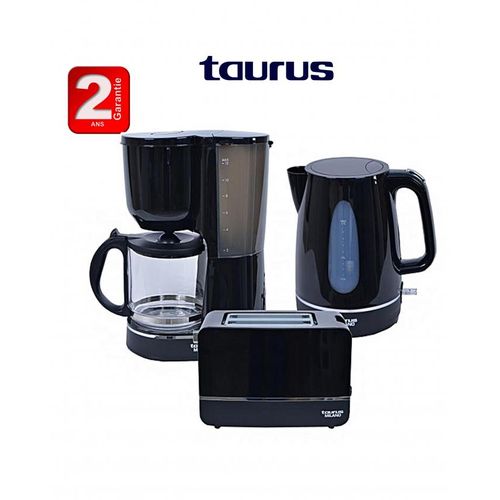 Taurus Pack Petit déjeuner MILANO  noir élégance  -2ans de garantie
 Fiche Technique et Prix au Maroc