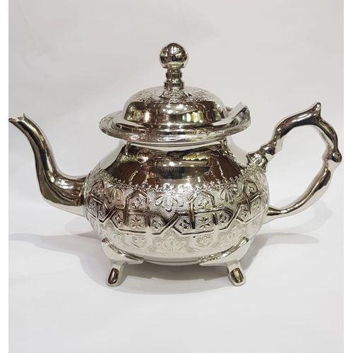 Théière Royale Moyen  de 8 verres argenté
 Fiche Technique et Prix au Maroc