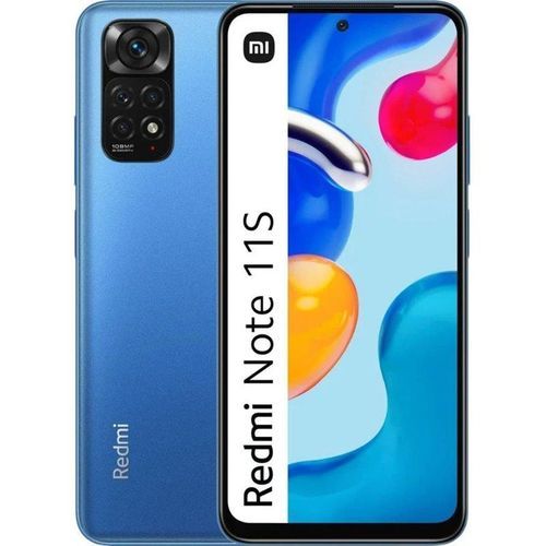 XIAOMI Redmi Note 11S 6,5" (8Go, 128Go) MediaTek Helio G 96 -108MP/16MP- Bleu
 Fiche Technique et Prix au Maroc