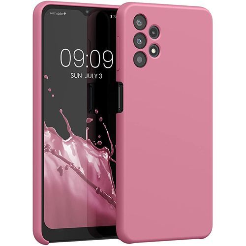 case compatible avec Samsung Galaxy A13 Protection Étui Antichoc Silicone Rose
 Fiche Technique et Prix au Maroc