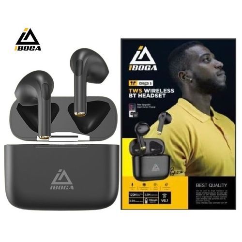 iboga Écouteurs Bluetooth True Wireless Earbuds S avec réduction active du bruit et Touch Control
 Fiche Technique et Prix au Maroc