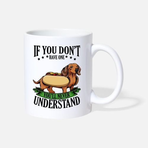 teckel, Tasse cadeau de café - Mug
 Fiche Technique et Prix au Maroc