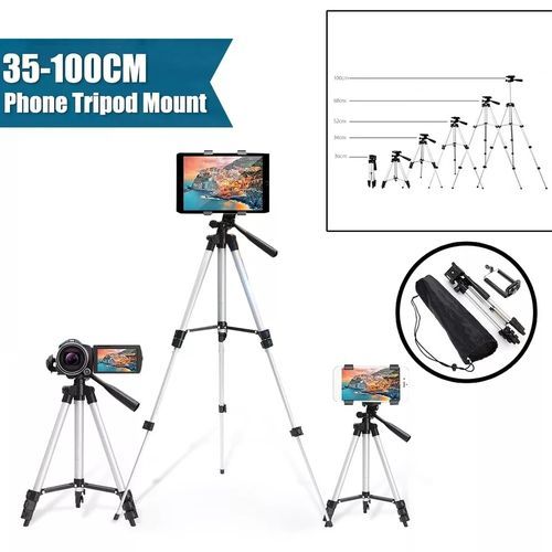tripod 3110 Trépied Support caméra téléphone en aluminium Pour Appareil Photo et smartphones
 Fiche Technique et Prix au Maroc