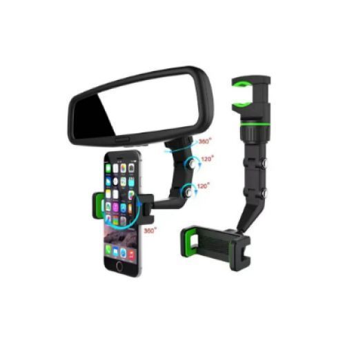 support de téléphone portable suspendu au rétroviseur avec rotation à 360 degrés
 Fiche Technique et Prix au Maroc