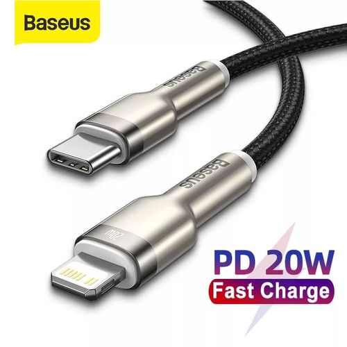 Baseus Câble Type C 20W PD pour iPhone 14 13 12 11 Pro Xs charge rapide
 Fiche Technique et Prix au Maroc