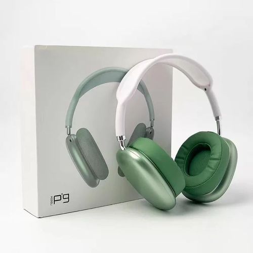 P9 Casque Bluetooth Sans Fil écouteur anti bruit Bluetooth compatible 5.0 - vert
 Fiche Technique et Prix au Maroc