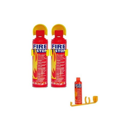Stop Fire, Extincteur 500ML, Spéciale formule pour sécuriser voiture, maison
 Fiche Technique et Prix au Maroc