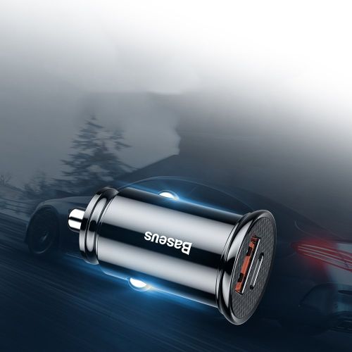 Baseus Chargeur Voiture Circulaire Plastique A+C PPS PD3.0 + QC4.0 + 30W Noir
 Fiche Technique et Prix au Maroc