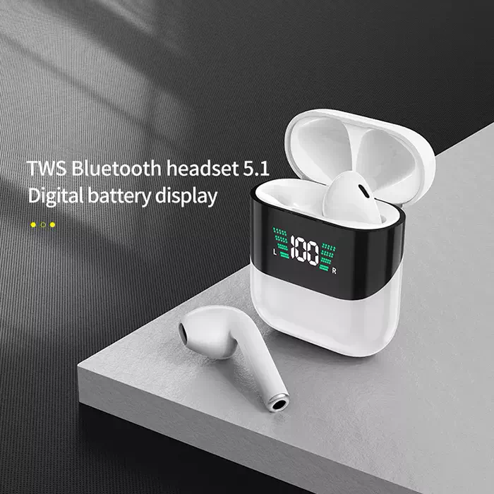 TWS Wireless Earphones CH07 Ecouteur Sans Fil Original Bluetooth 5.2 maroc pro afficheur charge elegant