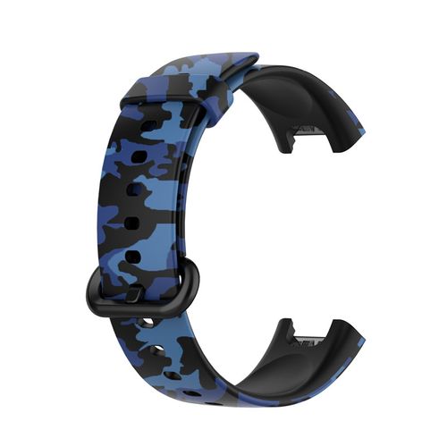 Bracelet de rechange en Silicone Bleu Camouflage pour Redmi Watch 2/2 Lite / Mi Watch Lite 2
 Fiche Technique et Prix au Maroc