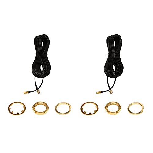 YOMAKAVI 2X RP-SMA Male a Antenne Wifi connecteur Extension Cable noir 10M Avis, Fiche Technique et Prix au Maroc