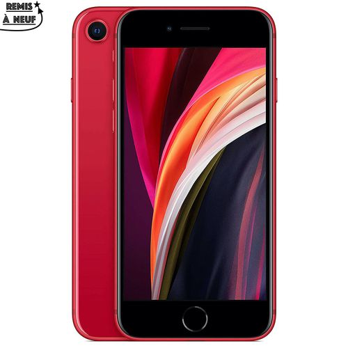 Apple iPhone SE 2é Génération 2020( 128Go, 3Go Ram ) Rouge - A13 Bionic - Remis à neuf
 Fiche Technique et Prix au Maroc