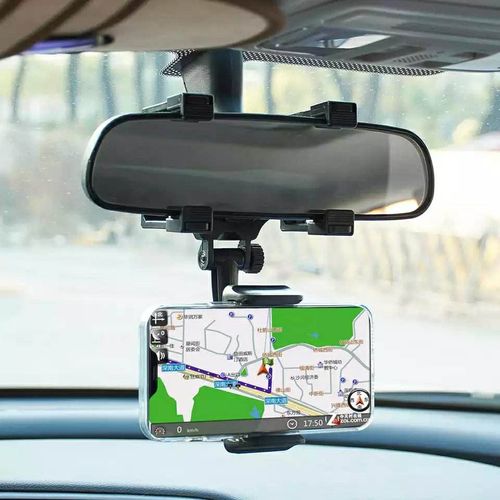 Support universel ajustable 360° pour rétroviseur intérieur de voiture
 Fiche Technique et Prix au Maroc
