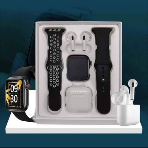 Smart Watch T55 PRO MAX + Écouteurs Bluetooth sans fil +2 Bracelets- Noir
 Fiche Technique et Prix au Maroc