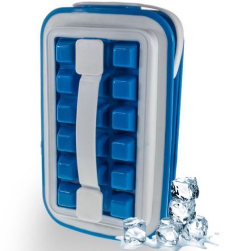 Ice Cube Tray - Moule à Glaçons Réinventé - Bleu
 Fiche Technique et Prix au Maroc