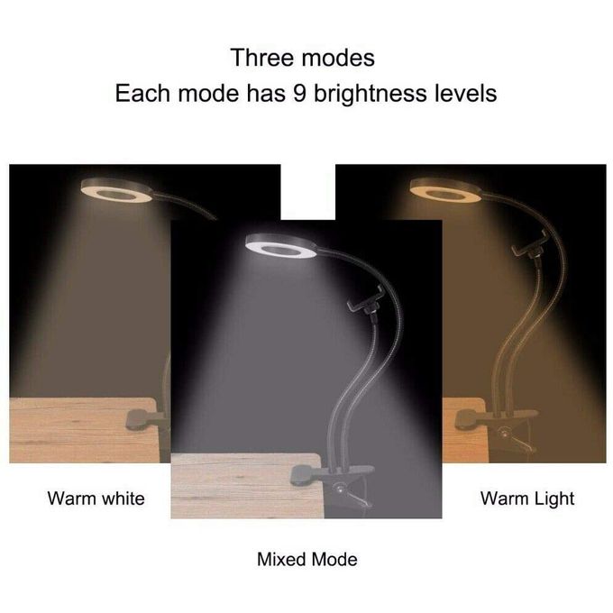 product_image_name-Generic-Ring Light Selfie LED 3 Modes + Support Telephone + Clip - Pour Maquillage, Live, Facebook,instagram, Tiktok, Youtube-7