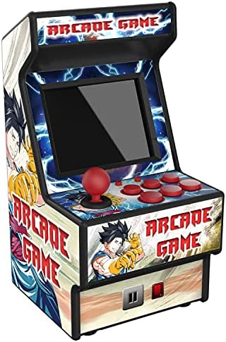 Consoles de jeu portatives, mini arcade rétro portable avec 156 jeux vidéo classiques pour connecter la TV, écran de 2,8", batterie rechargeable, cadeau pour enfants et adultes Fiche Technique et Prix au Maroc