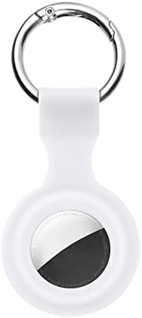 Ainiv Airtag Porte Clé Silicone, Étuis pour Apple AirTag 2021, Étui Anti-Rayures Portable, Housse de Protection AirTag Key Finder pour Clés, Enfants, Animaux de Compagnie-Blanc Avis, Fiche Technique et Prix au Maroc