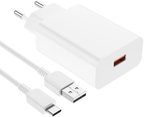 Chargeur Rapide USB Type C pour Google Pixel 6a/6 Pro/6/7/7a/7 Pro/5/4/3/2, Xiaomi Redmi, Samsung Galaxy, Huawei, Oppo, Honor, Oneplus, Sony, Quick Charge 3.0 Adaptateur Secteur et Cable 1.5m Fiche Technique et Prix au Maroc