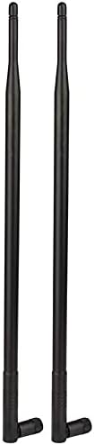 FYOBOT Antenne WiFi 12DBi 2,4 GHz avec Connecteur RP-SMA pour Routeur RéSeau, Etc. 2-Pack Avis, Fiche Technique et Prix au Maroc