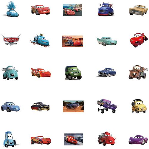 25 R06 Disney Cars Lightning McQueen Stickers
 Fiche Technique et Prix au Maroc