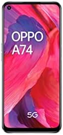 OPPO A74 - Smartphone 5G Débloqué - Téléphone Portable 5G - 128 Go de Stockage 6 Go de RAM - Écran Ultra Fluide - Quadruple Capteur Photo 48 MP - Processeur Qualcomm Octa-Core - Charge Rapide - Argent Fiche Technique et Prix au Maroc