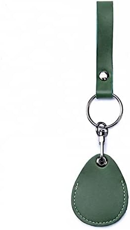 Porte-clés Airtag, pendentif Airtag, étui Airtag compatible avec pendentif Apple Airtag, support Airtag, étui Airtag – Set en cuir (vert) Avis, Fiche Technique et Prix au Maroc