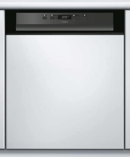 Lave vaisselle encastrable 60 cm Whirlpool WBC3C26B - Lave vaisselle integrable Bandeau noir - Classe énergétique A++ / Affichage temps restant - Départ différé Avis, Fiche Technique et Prix au Maroc