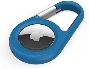 Belkin Anneau de protection avec mousqueton (protection pour AirTag, accessoire résistant aux rayures, bleu) Avis, Fiche Technique et Prix au Maroc