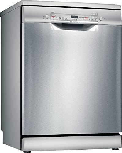 Bosch SMS2ITI12E - Série 2, Lave-vaisselle pose libre - 60cm - Home Connect - 12 couverts - Moteur EcoSilence - Inox Avis, Fiche Technique et Prix au Maroc