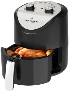 JUST PERFECTO Friteuse Sans Huile Amy 3.5L - 1200W - Avec Plaque Grill - Vert Avis, Fiche Technique et Prix au Maroc